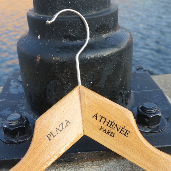 Plaza Athenee Paris Wood Hanger - Picture 2 of 8